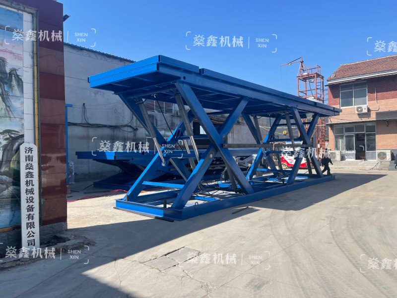 双组固定剪叉式升降机